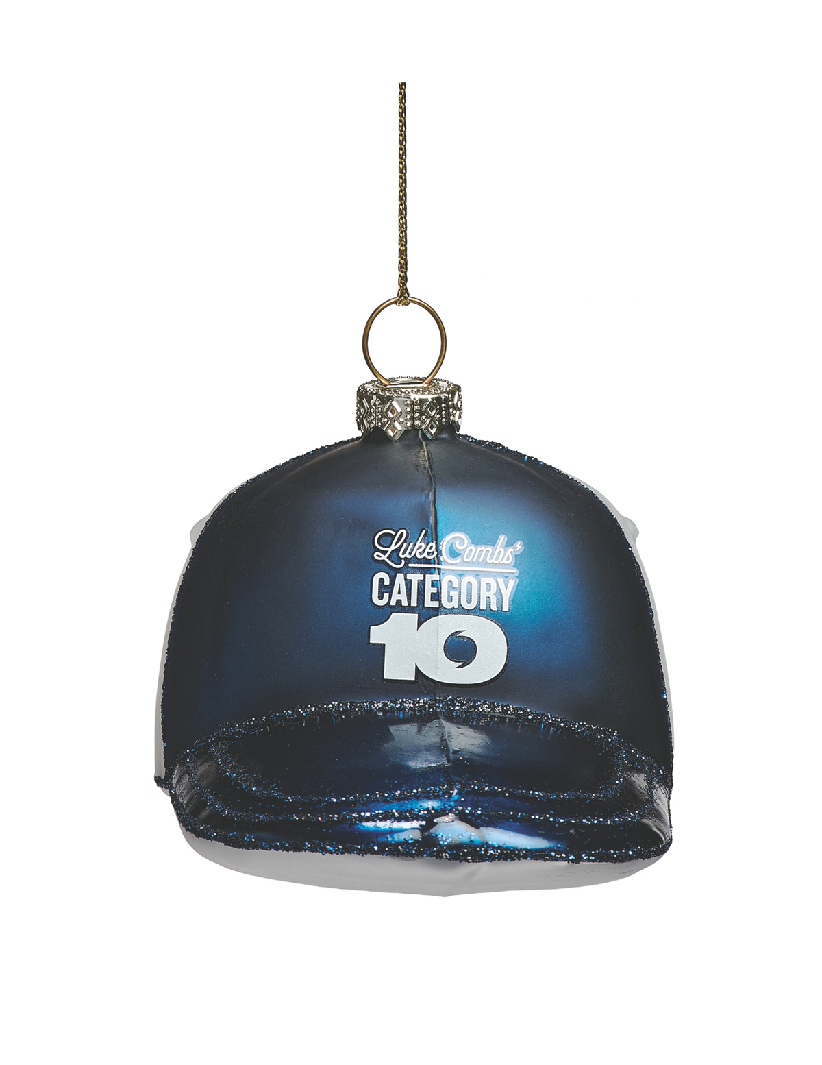 Category 10 Luke Hat Glass Ornament - GLASS