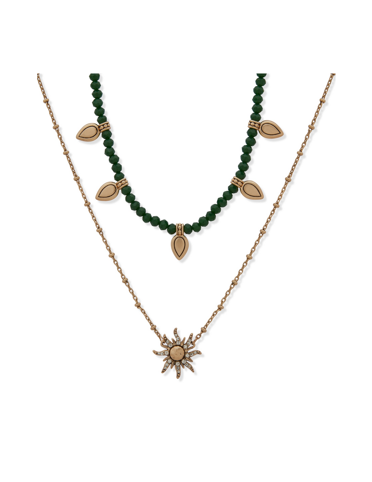 Lainey Wilson Layered Sun Pendant Necklace - NECKLACE