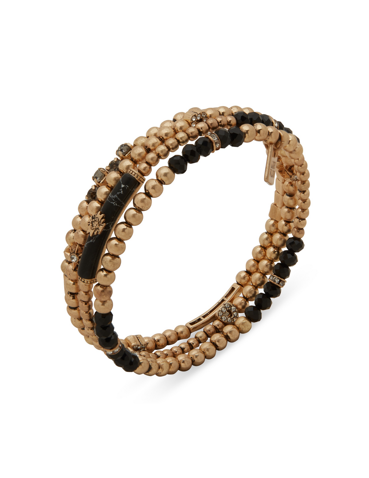 Lainey Wilson Mini Charm Coil Bracelets Black - BRACELETS