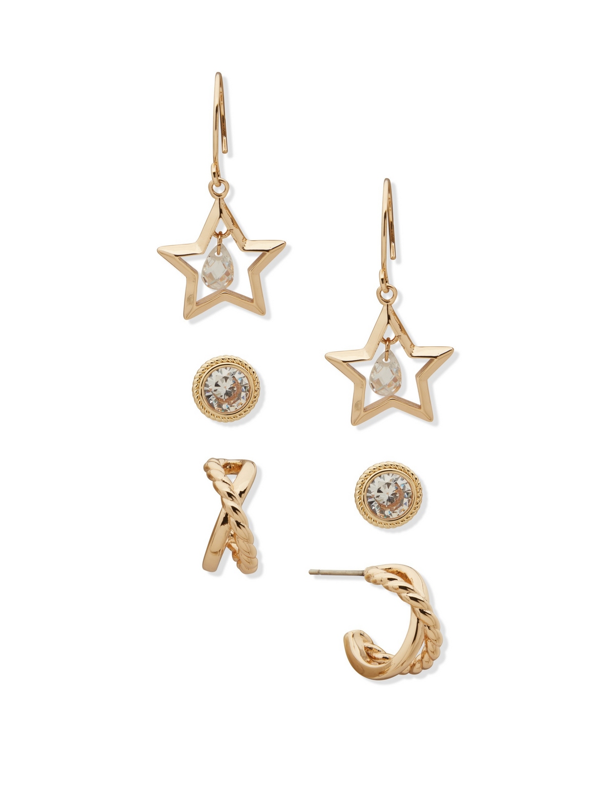 Lainey Wilson Star Trio Earring Set - EARRINGS