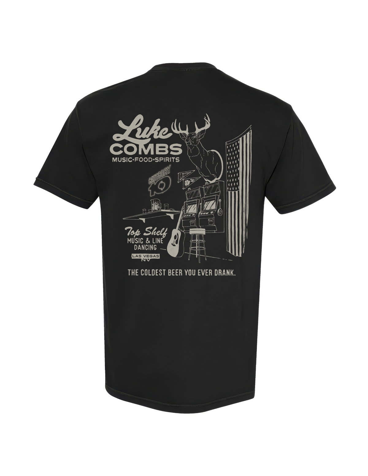 Category 10 Las Vegas Saturday Night Bar T-Shirt - CREWS