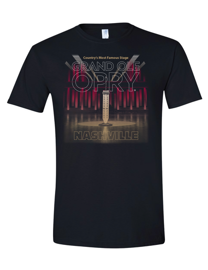 Opry Member List Stage Tee - BLACK / SM - CREWS