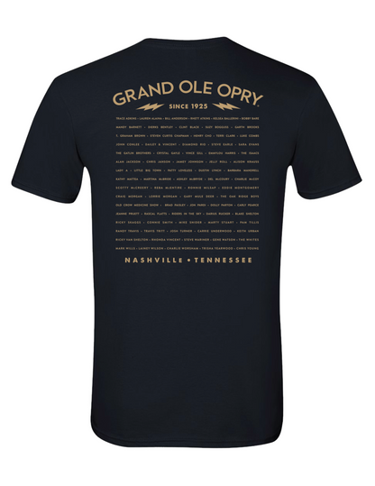 Opry Member List Stage Tee - CREWS
