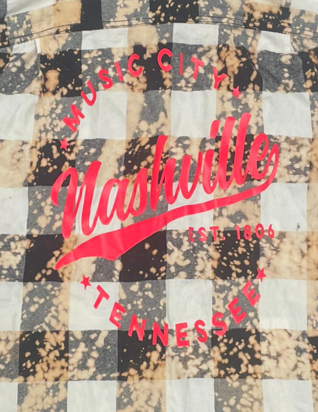 Nashville Tennessee Flannel