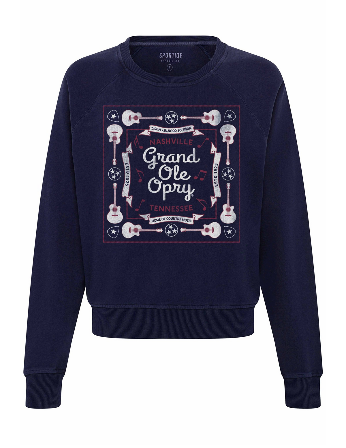 Opry Nashville Pride Bandana Crew - NAVY / SM - CREW SWEATSHIRTS