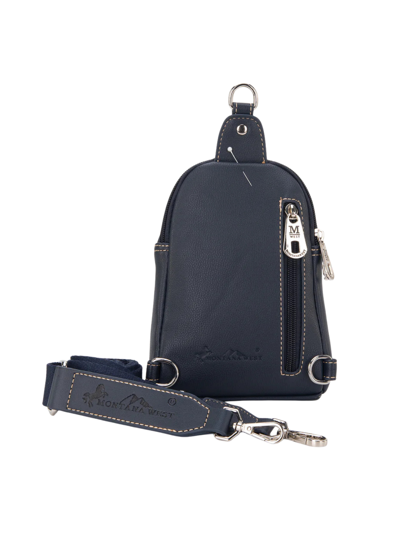 American Pride Sling Bag Navy - HANDBAGS