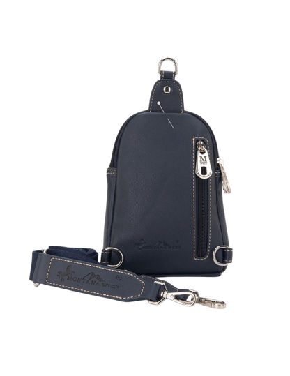 American Pride Sling Bag Navy - HANDBAGS