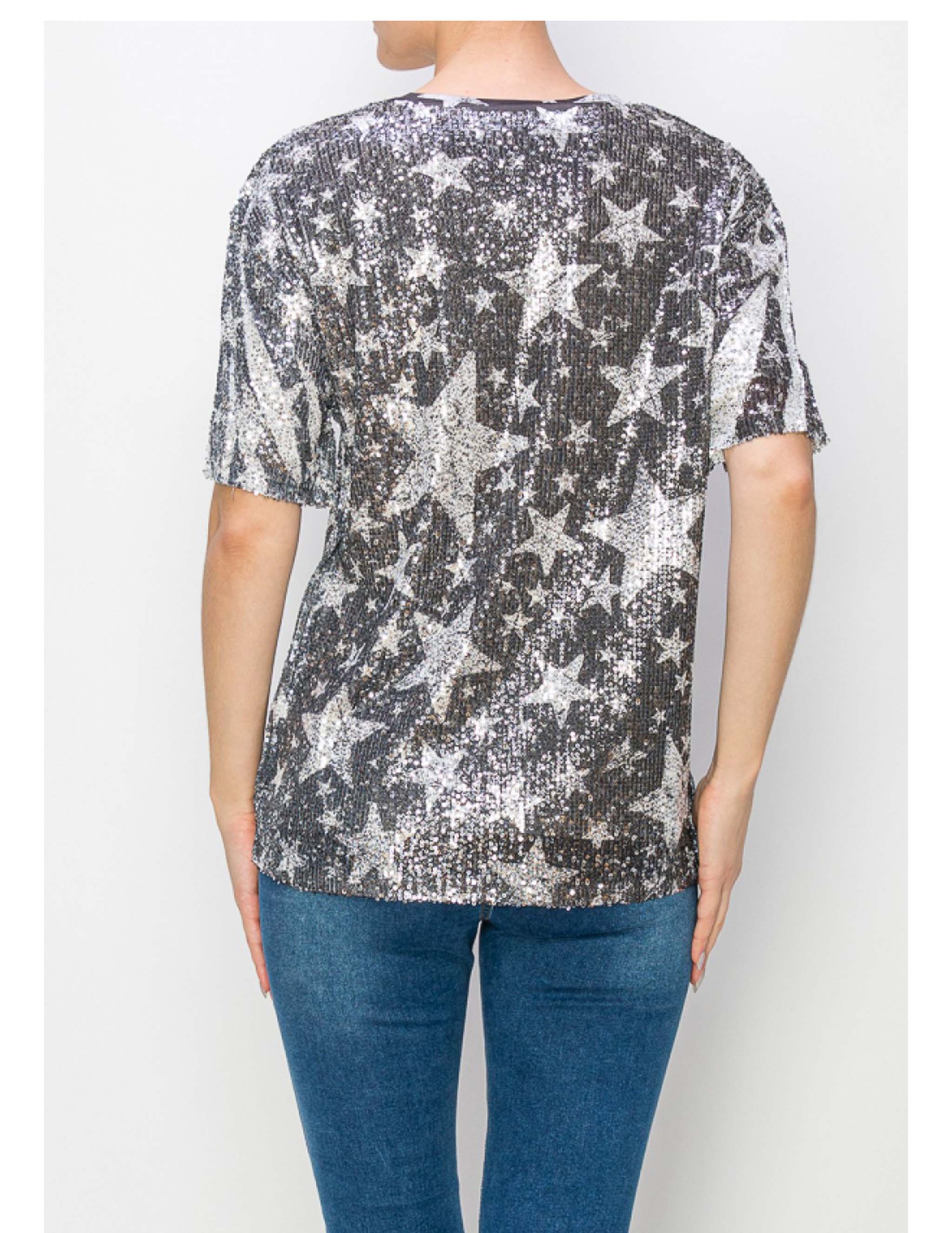 Star Sequin T-Shirt