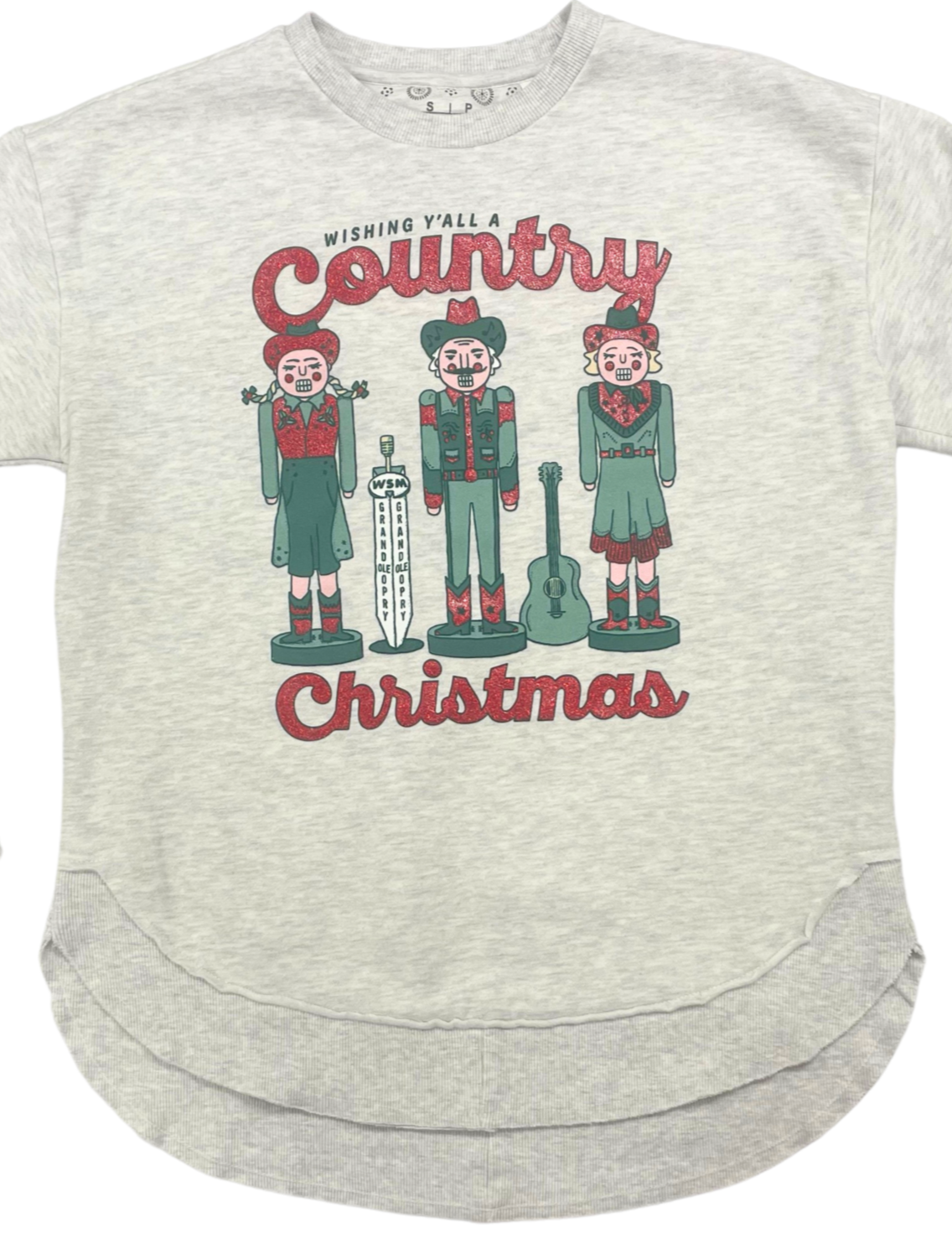 Women's Nutcracker Country Christmas Sweatshirt