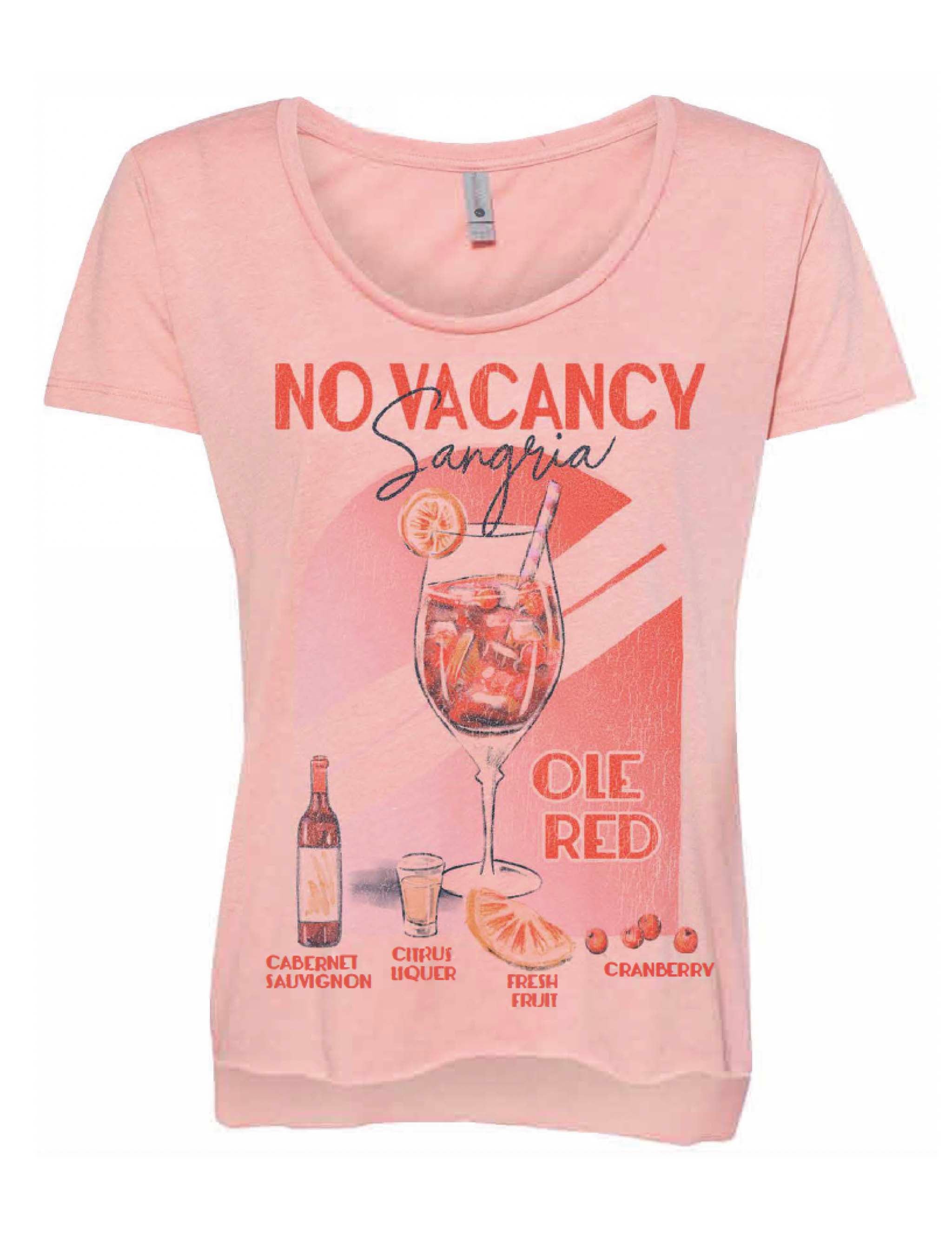 Ole Red Orlando No Vacancy Sangria T-Shirt