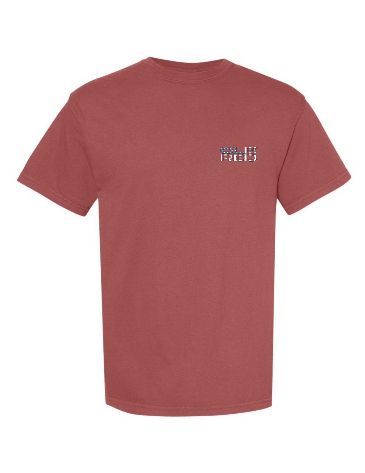 Ole Red White and Blue Flag T-Shirt - CREWS