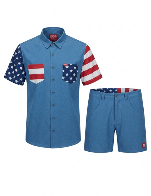 Ole Red Americana Mens Party Set - BUTTON FRONT