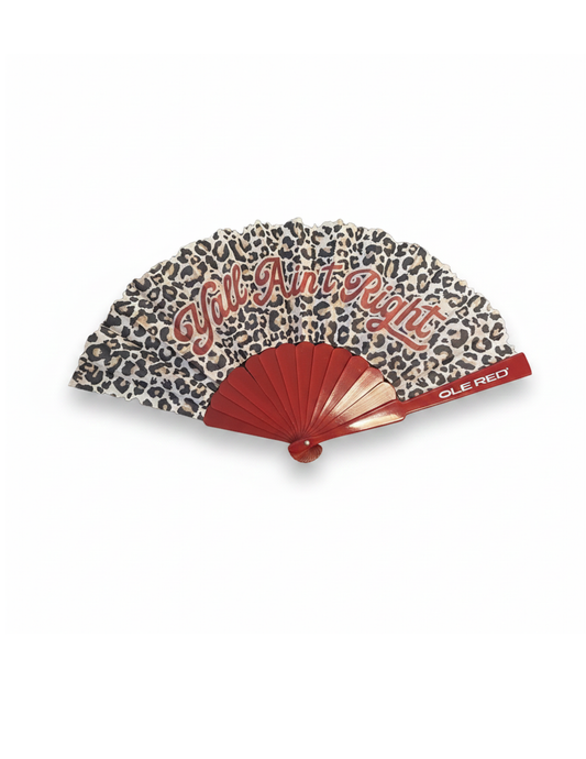 Ole Red Y'All Ain't Right Cheetah Fan