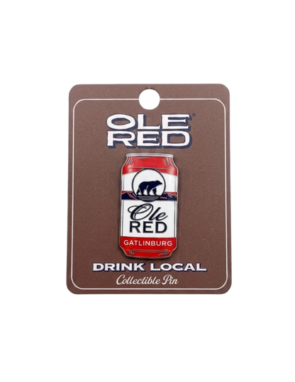 Ole Red Gatlinburg Beer Can Pin - PINS