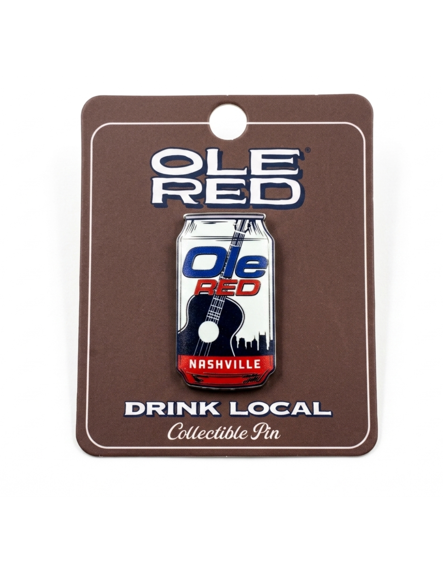 Ole Red Nashville Beer Can Pin - PINS