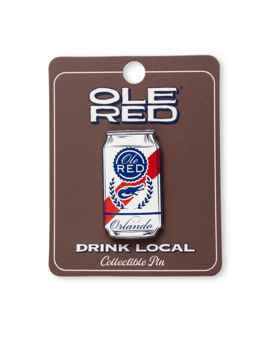 Ole Red Orlando Beer Can Pin - PINS