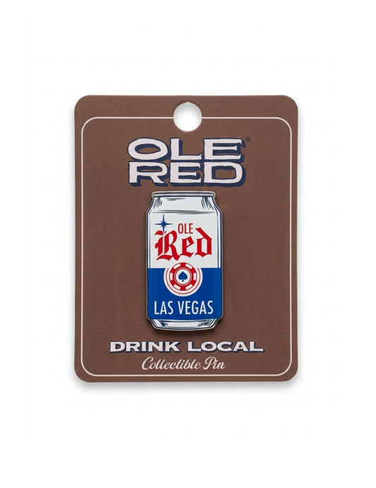 Ole Red Vegas Beer Can Pin - PINS