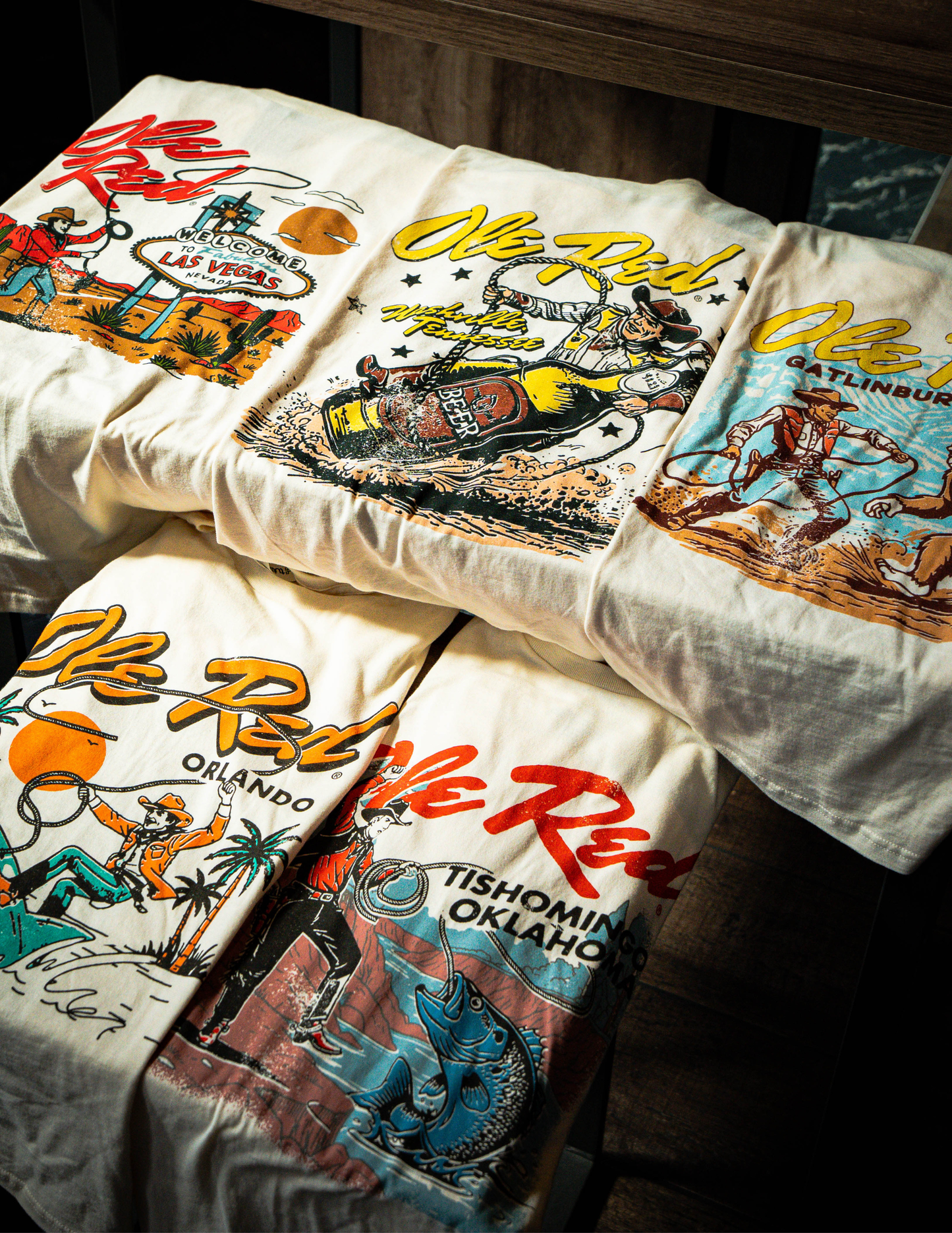 Ole Red Vegas Sign Lasso T-Shirt