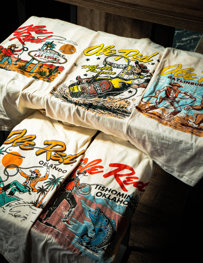 Ole Red Vegas Sign Lasso T-Shirt