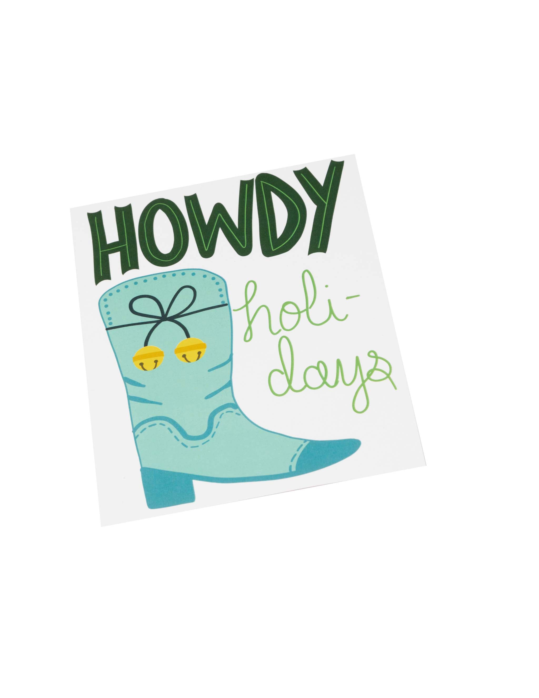 Howdy Holidays Card Set of 8