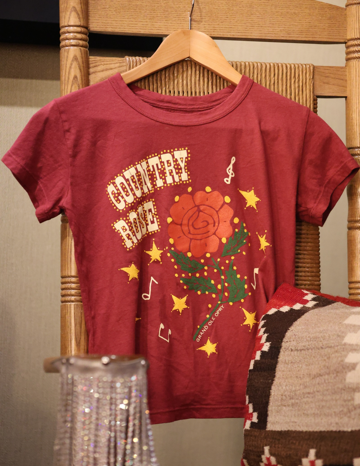 Opry x Imogene + Willie x Manuel Country Rose Tee - CREWS