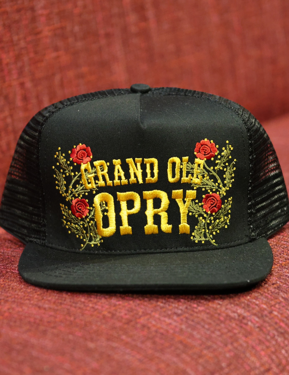 Opry x Imogene + Willie x Manuel Rose Embroidered Hat - BASEBALL