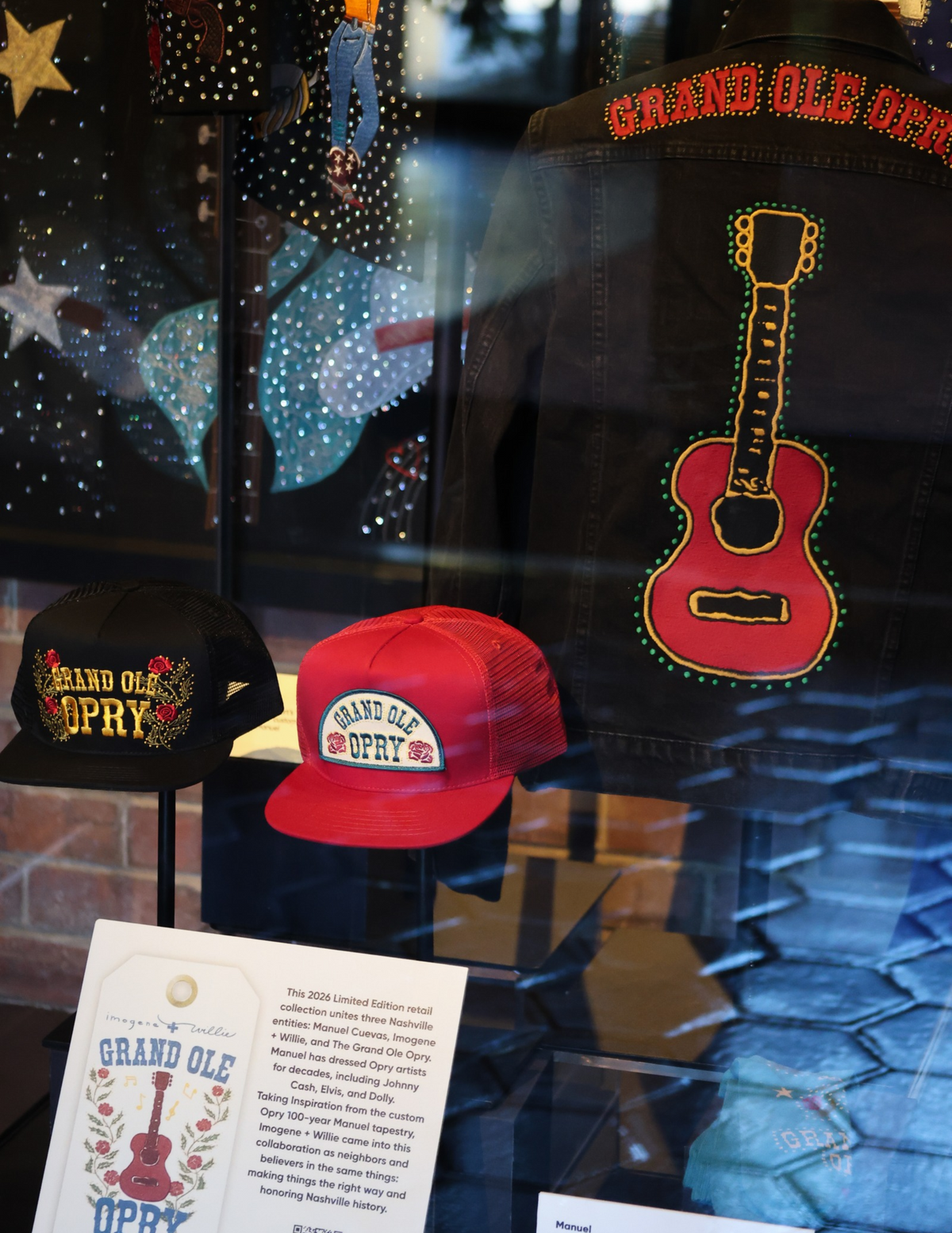 Opry x Imogene + Willie x Manuel Rose Patch Hat - BASEBALL