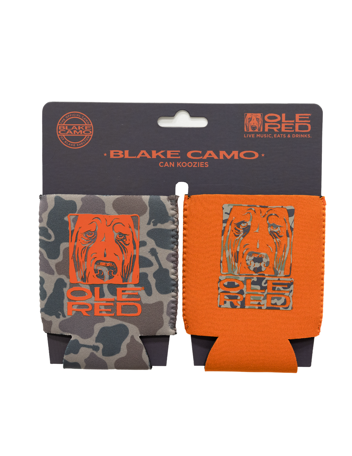 Ole Red Blake’s Camo Koozie Set - KOOZIES