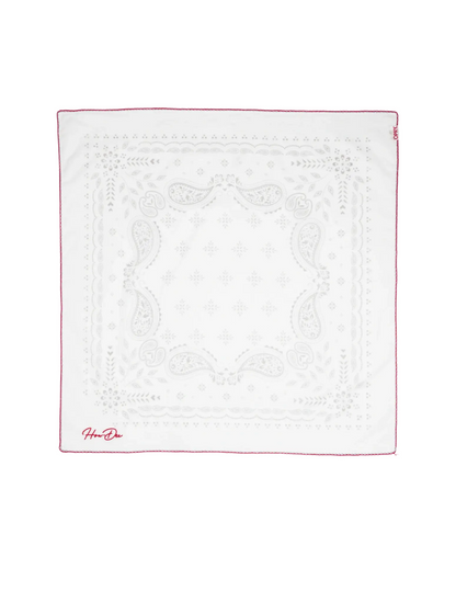 Opry Paisley Traveler Bandana in Cream - BANDANA