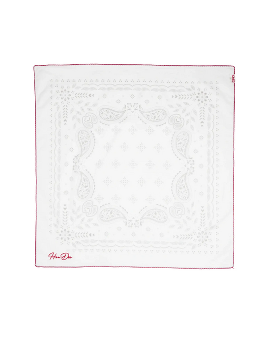 Opry Paisley Traveler Bandana in Cream - BANDANA