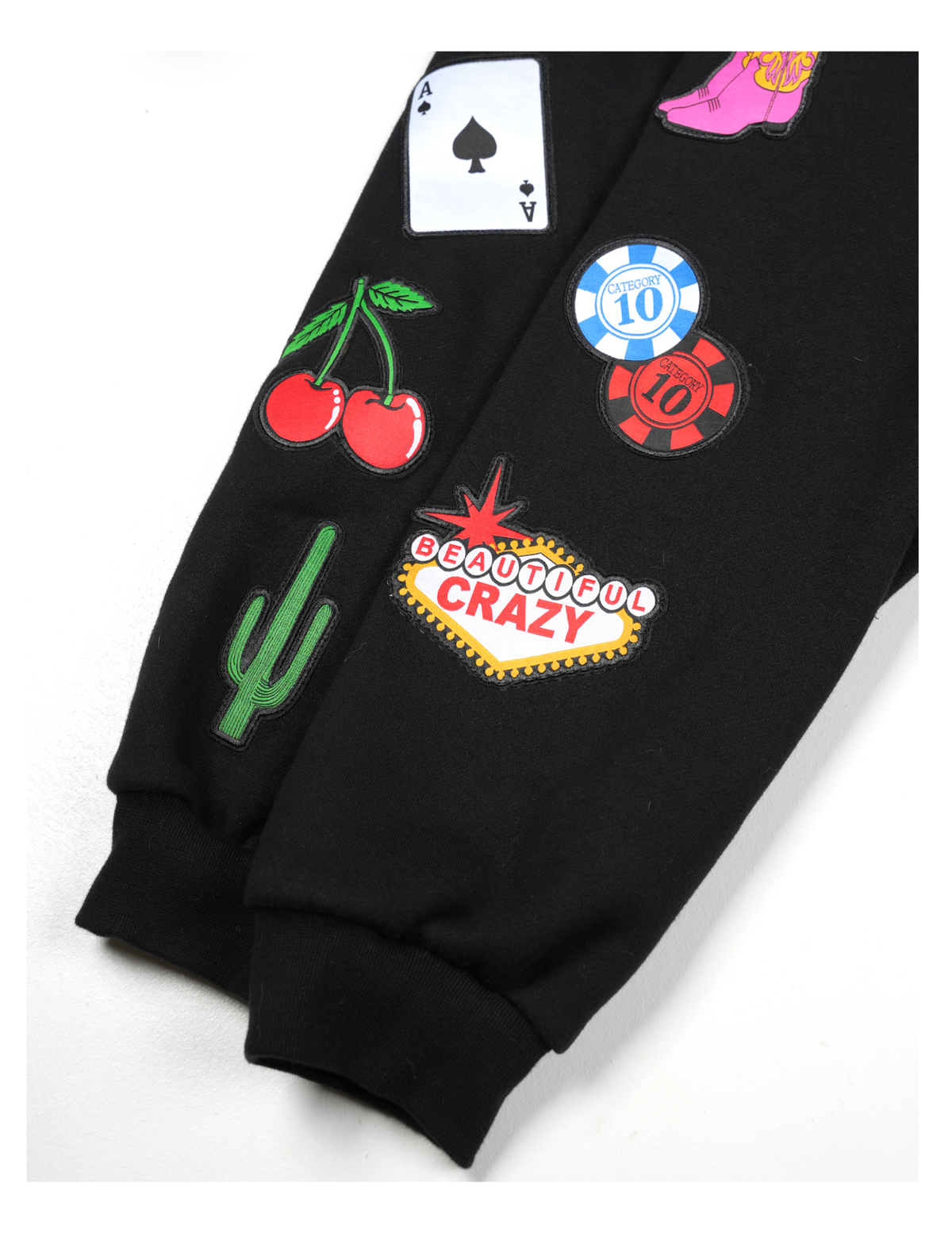 Category 10 Las Vegas Patch Mock Sweatshirt - MOCK