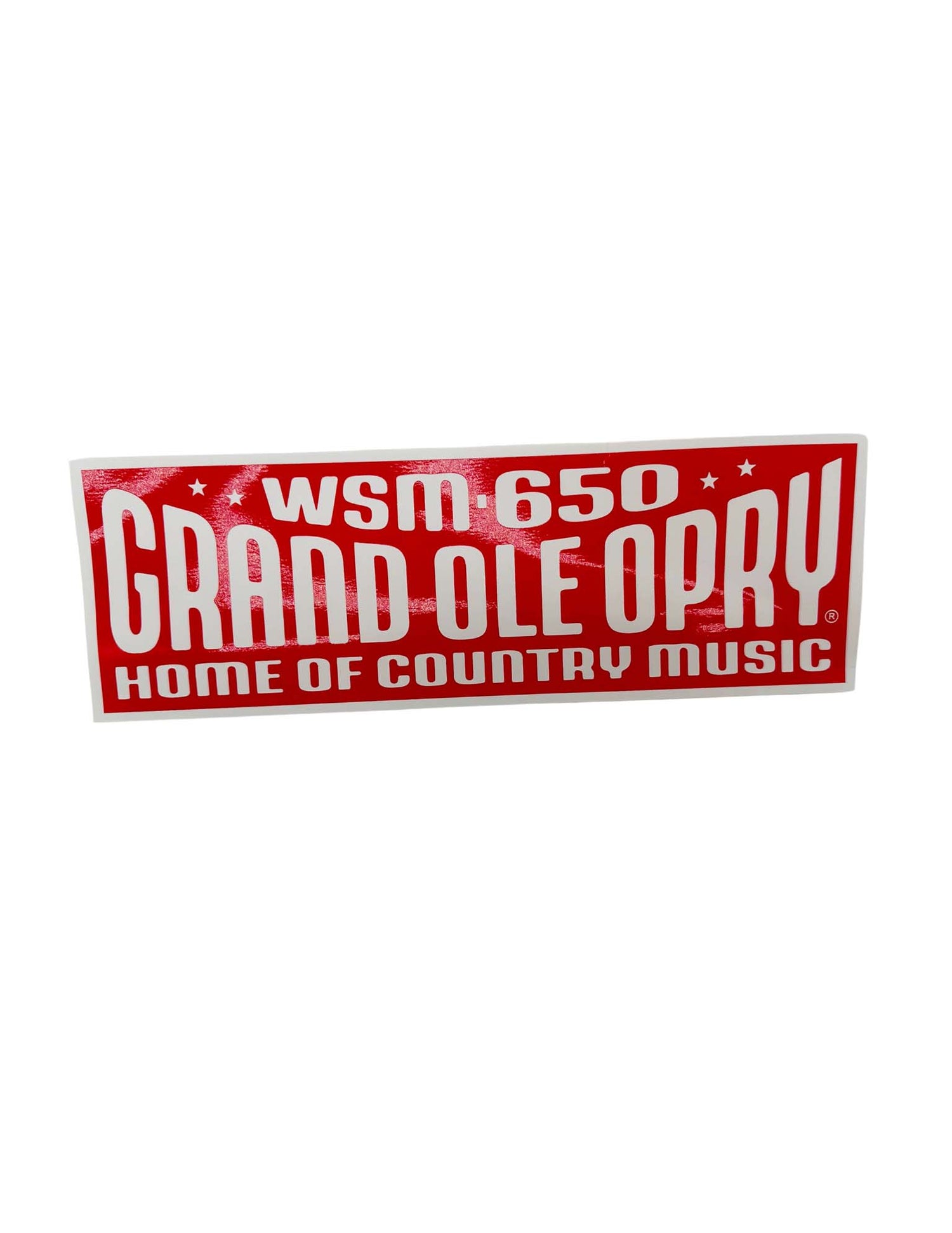 Opry WSM Home of Country Music Bumper Sticker