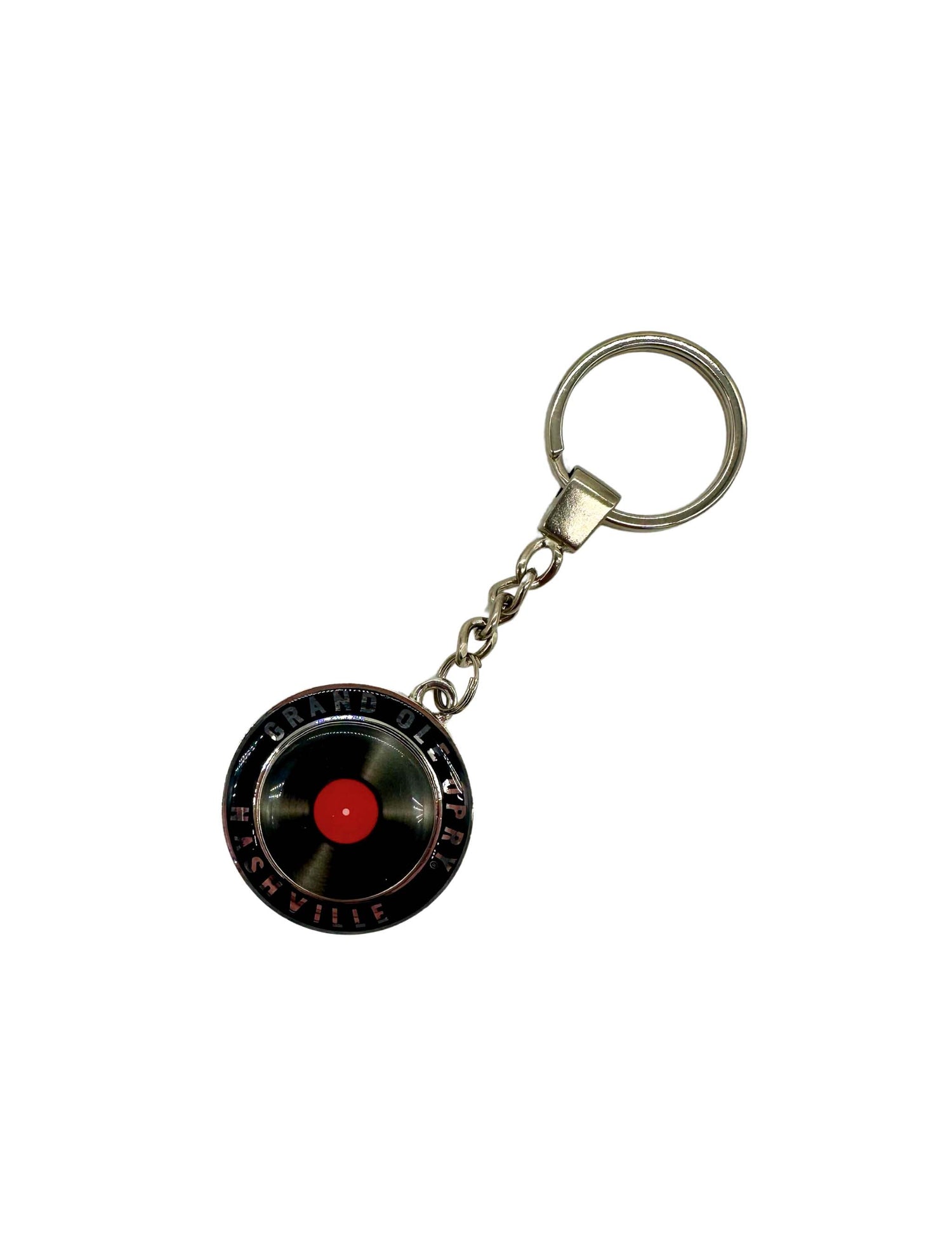 Opry Spinning Record Keychain