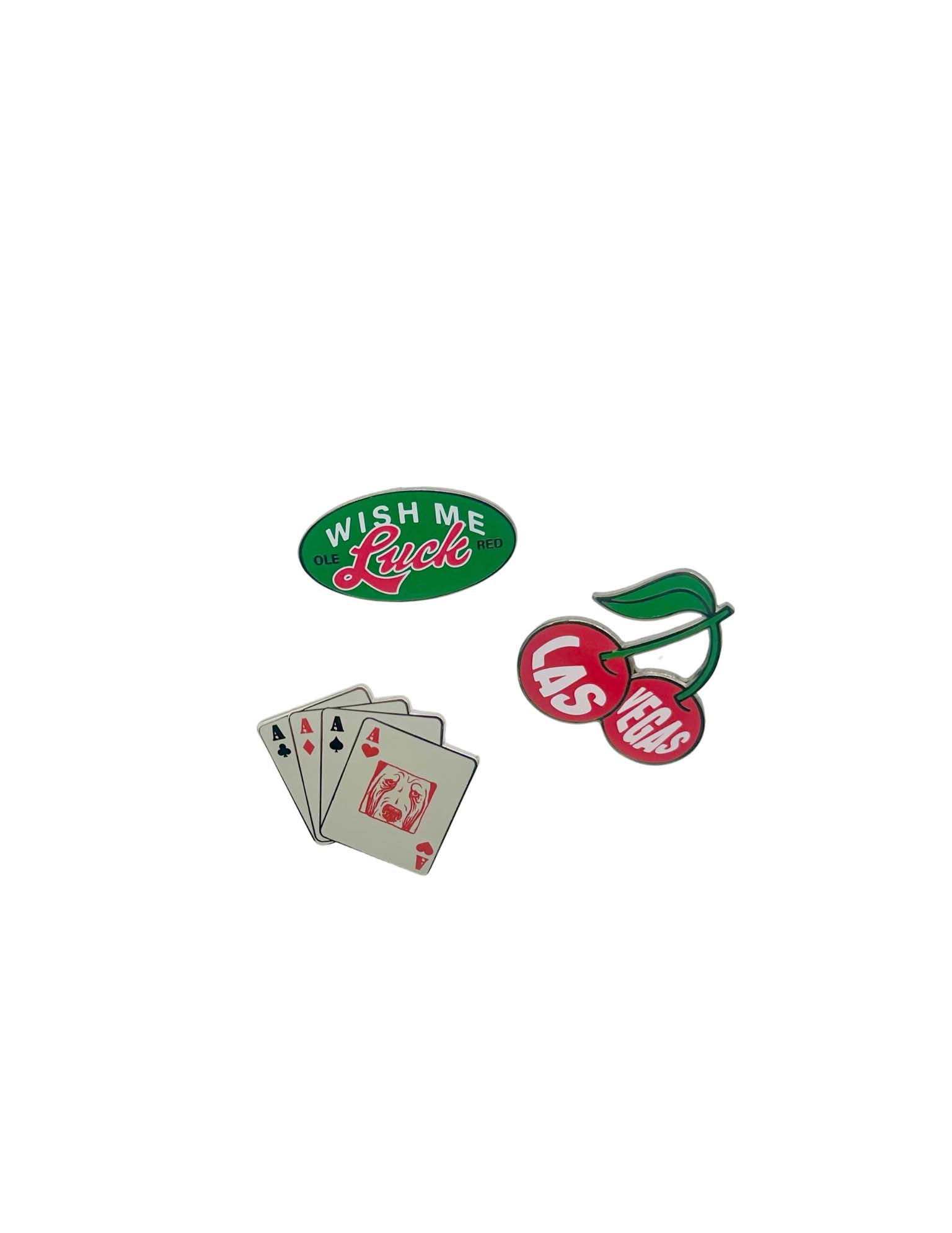 Ole Red Vegas Lapel Pin Set