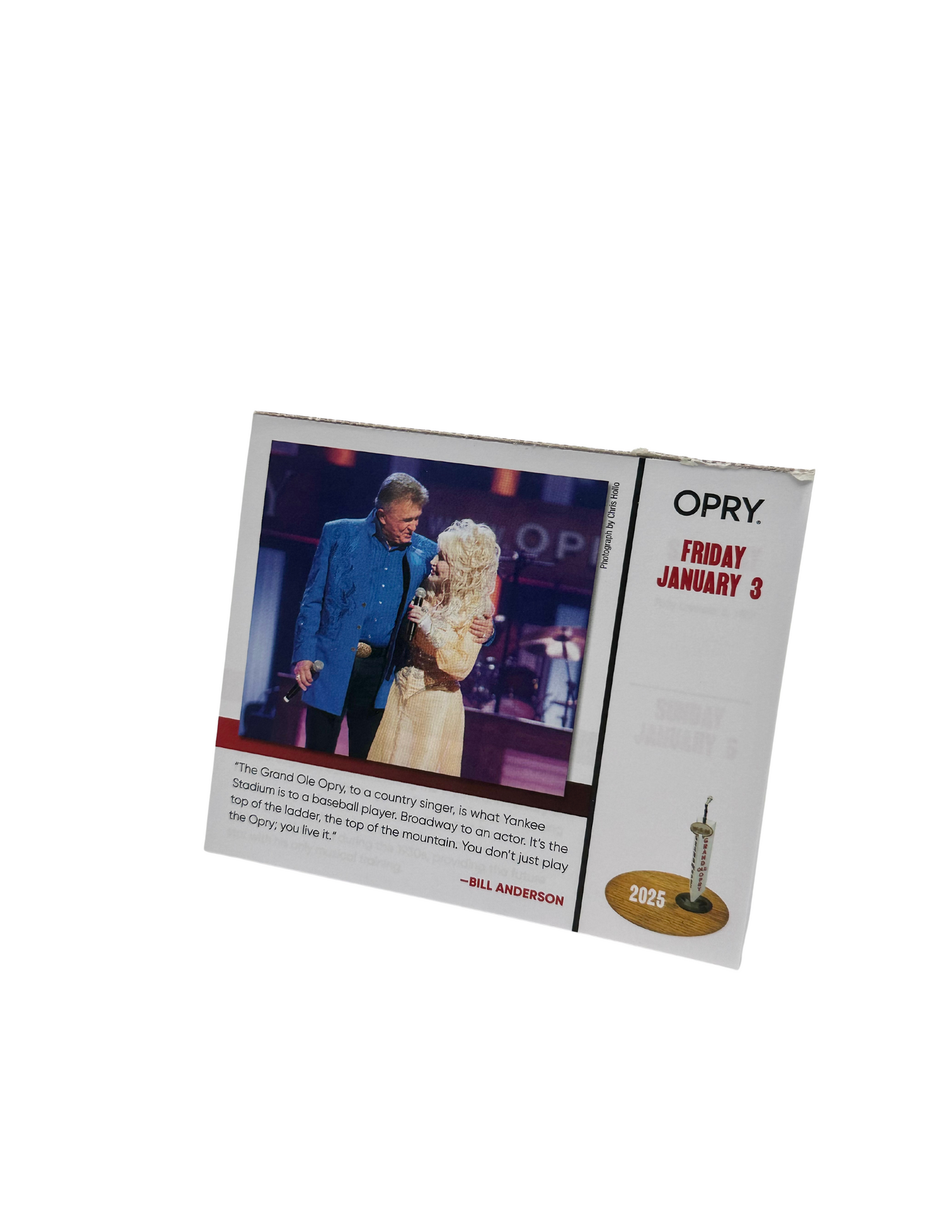 Opry 2025 Daily Desk Calendar