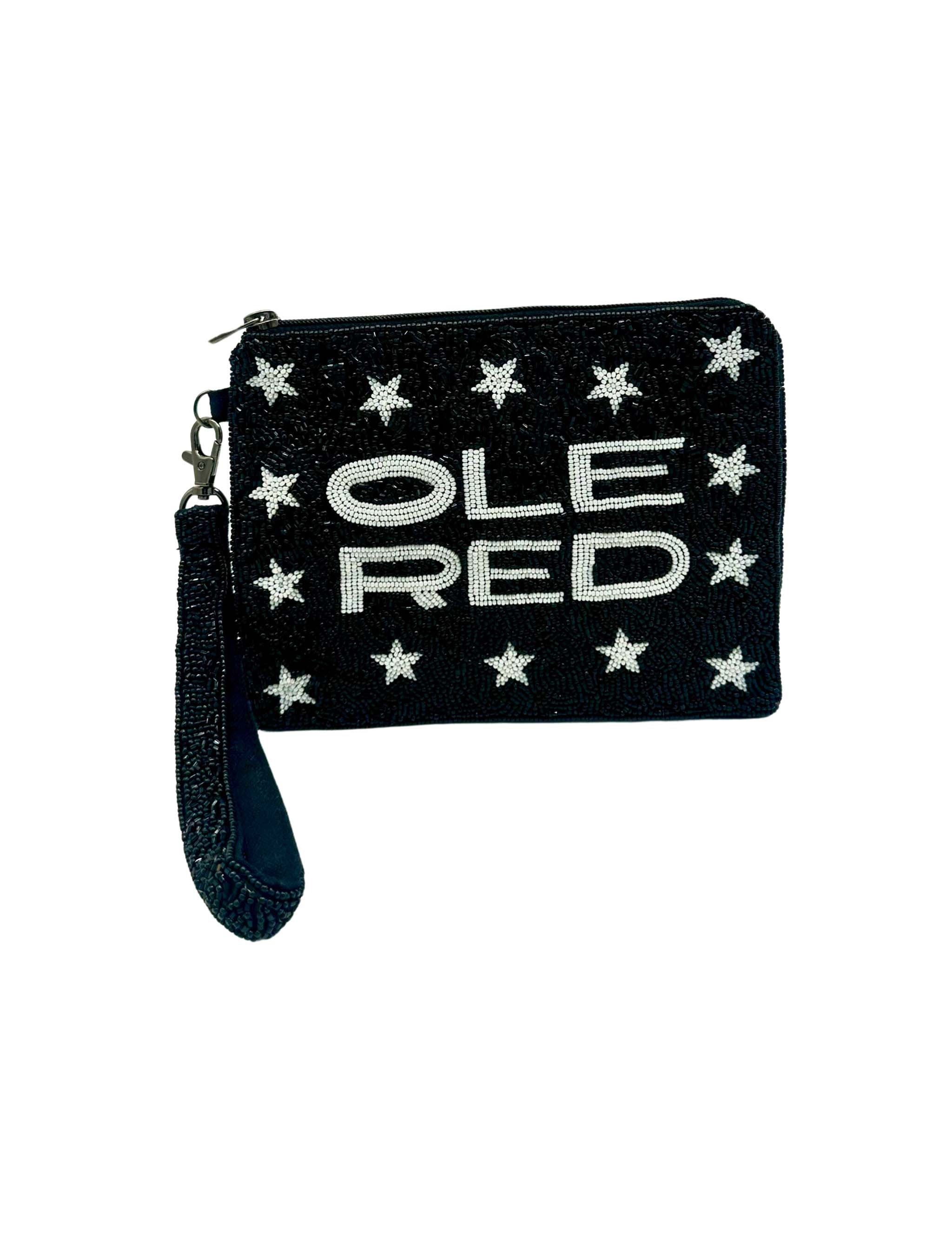 Ole Red Y'All Ain't Right Beaded Pouch