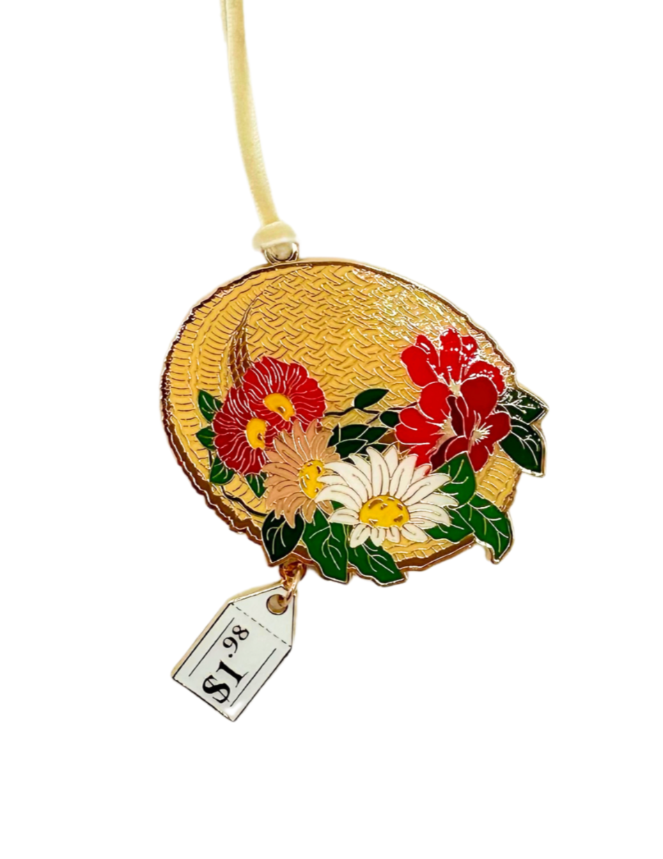 Hee Haw Howdee Hat Ornament