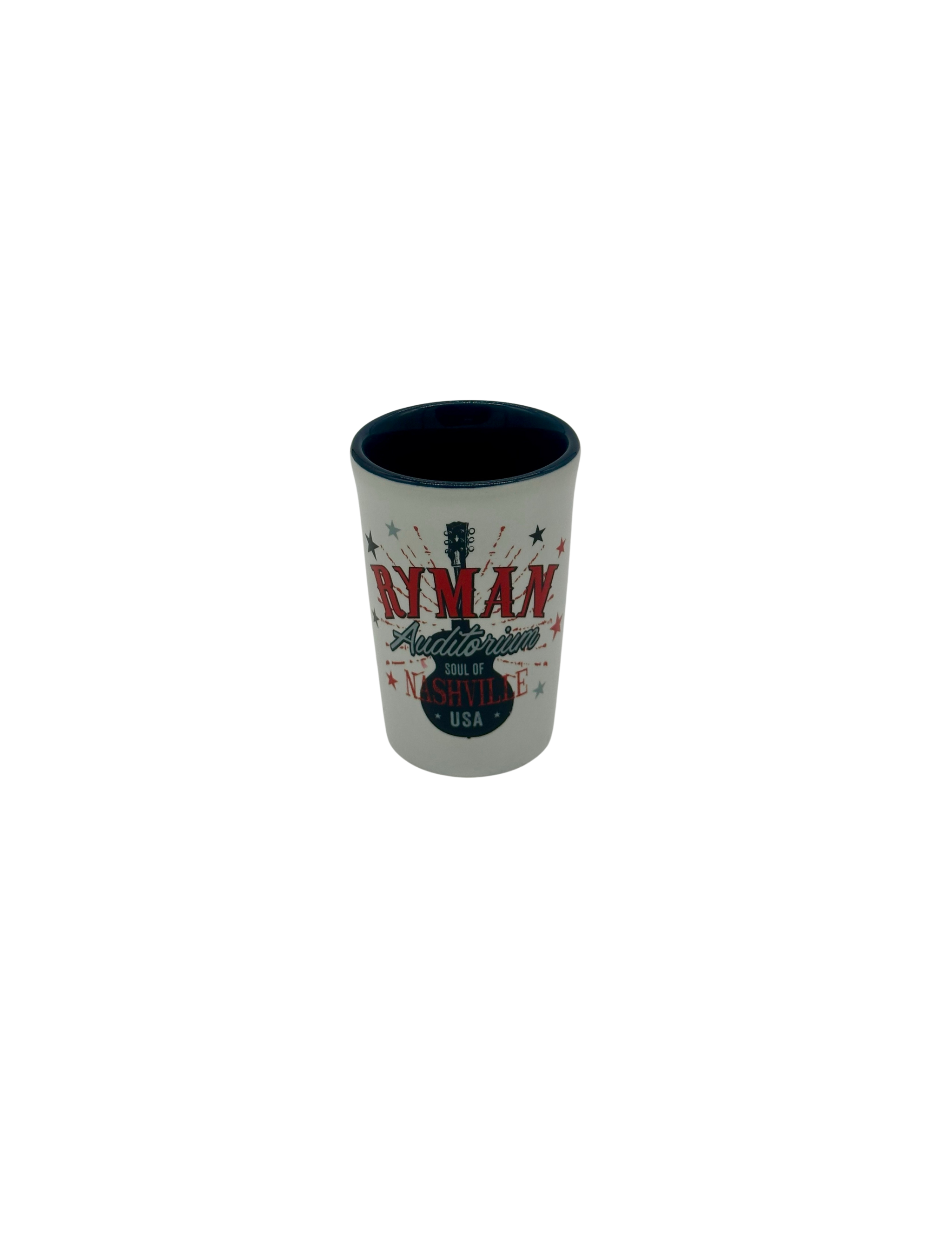 Ryman Guitar Americana Shot Glass