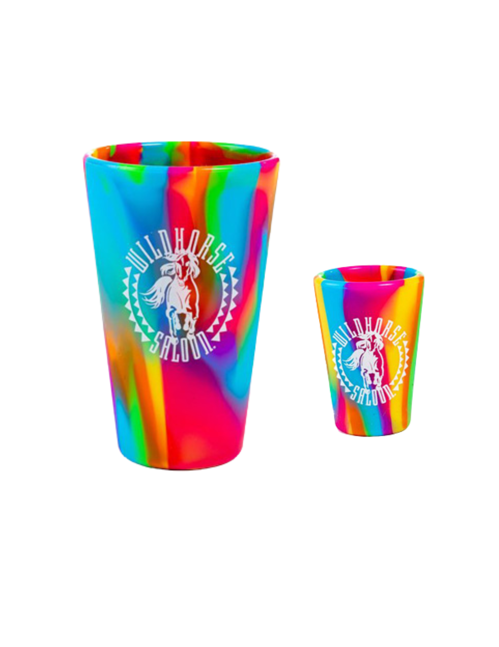 Wildhorse Marbled Pint & Shot Set