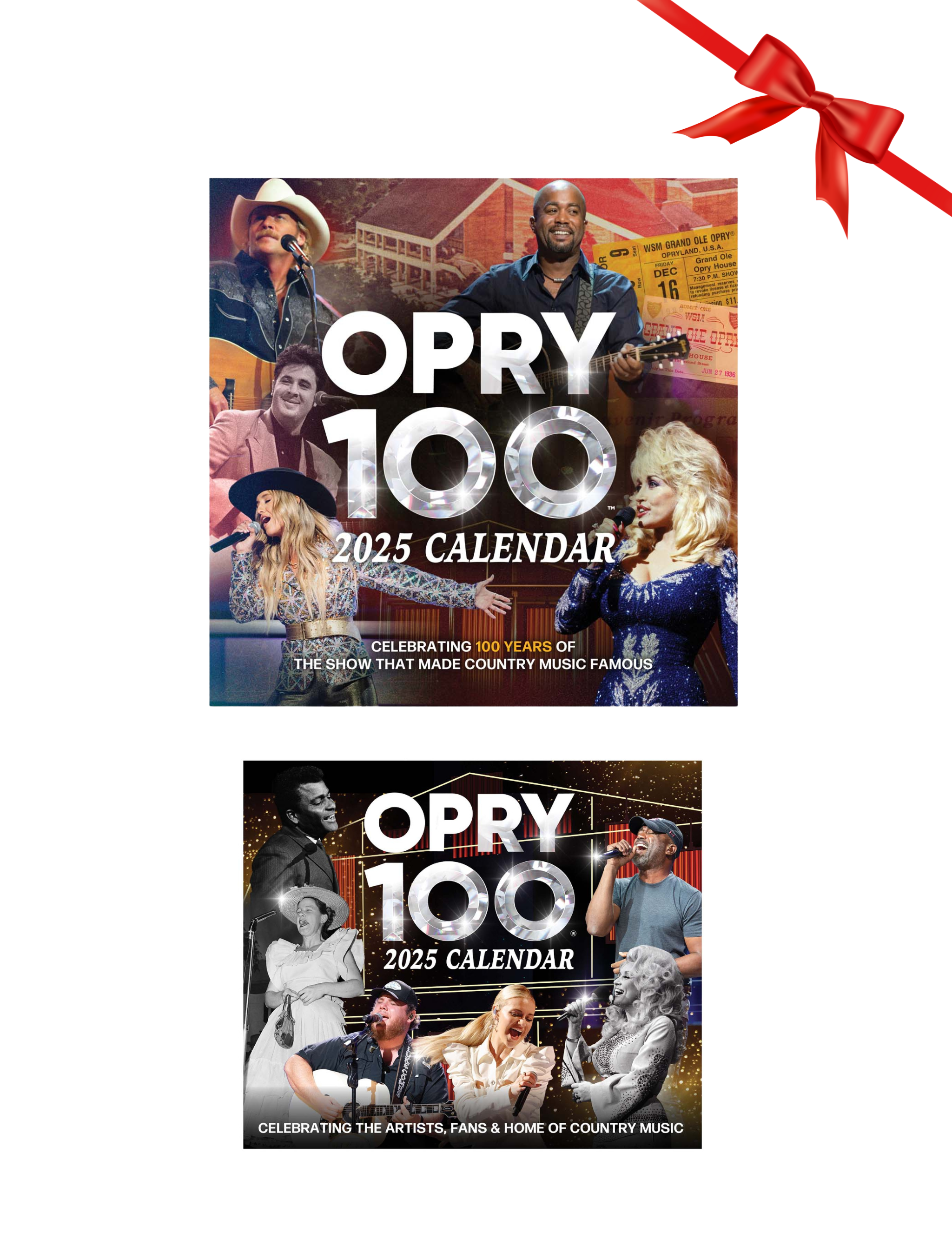 Opry 100 Desk & Wall Calendar Bundle - 2025