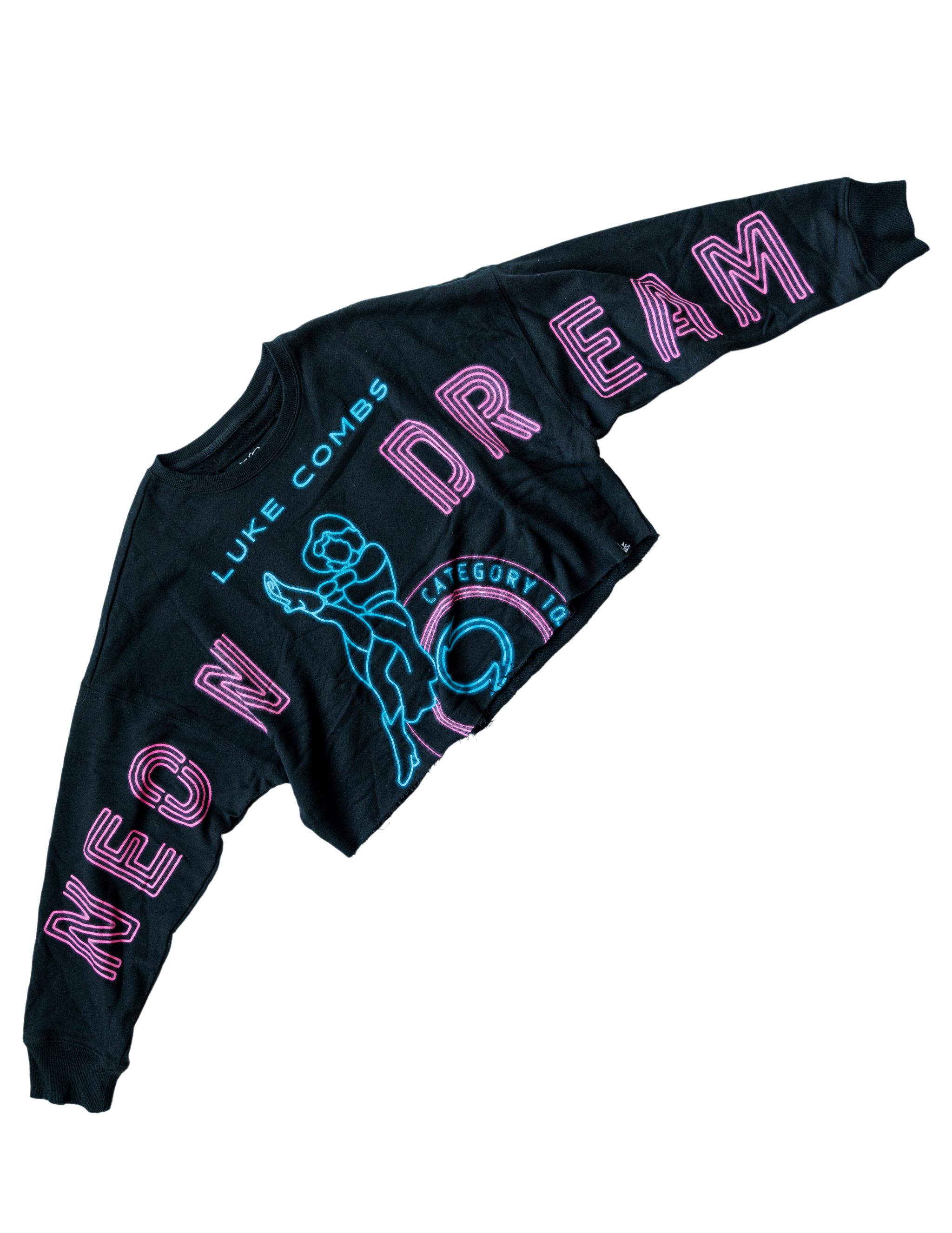 Category 10 Women's Neon Dreams Long-Sleeve Crop