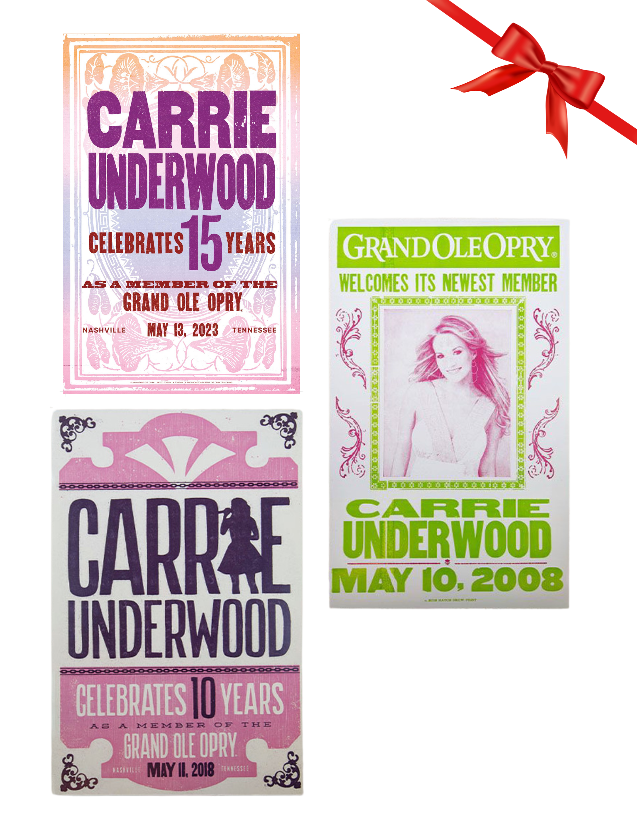 Carrie Underwood Poster Bundle