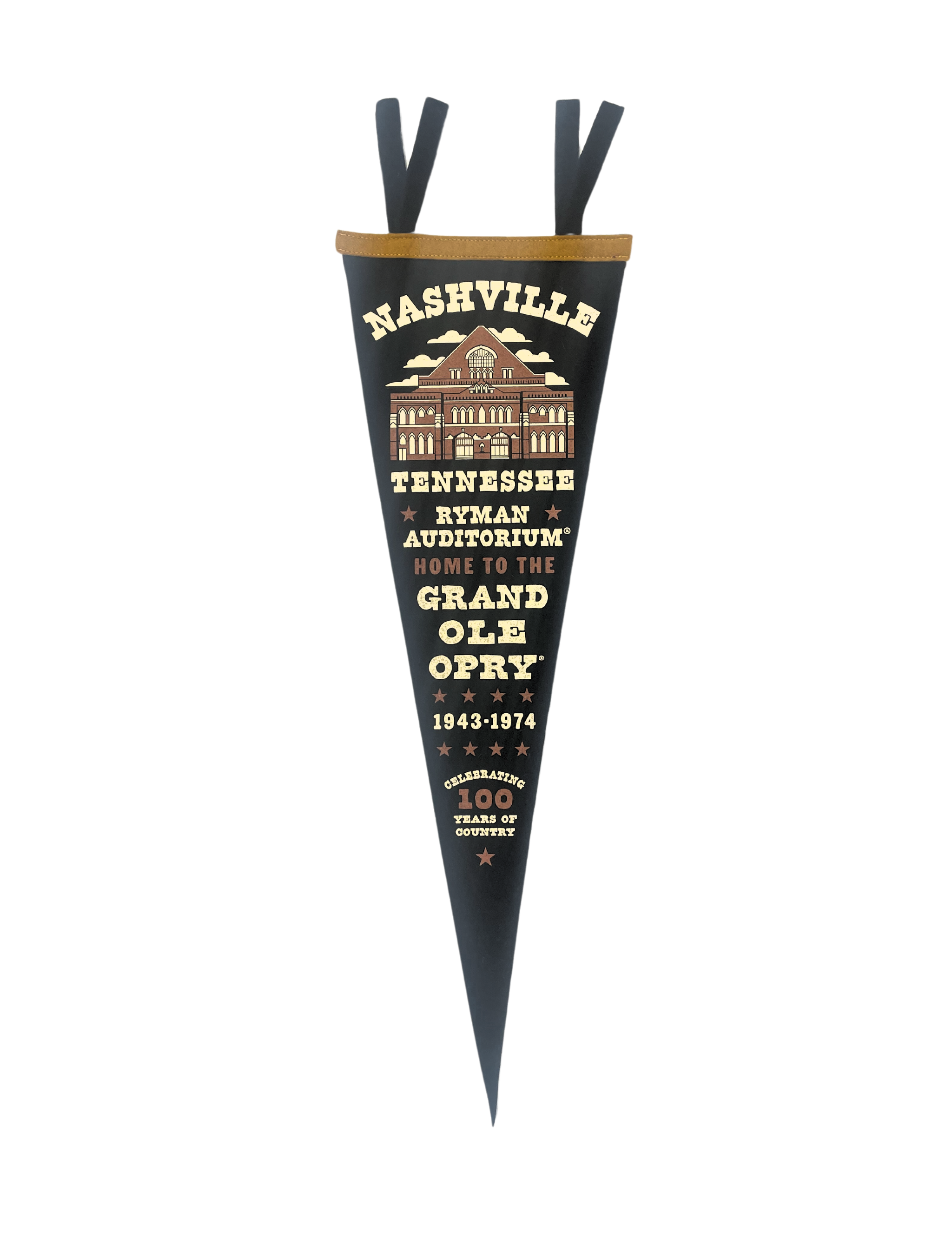 Ryman Building Grand Ole Opry Oxford Pennant