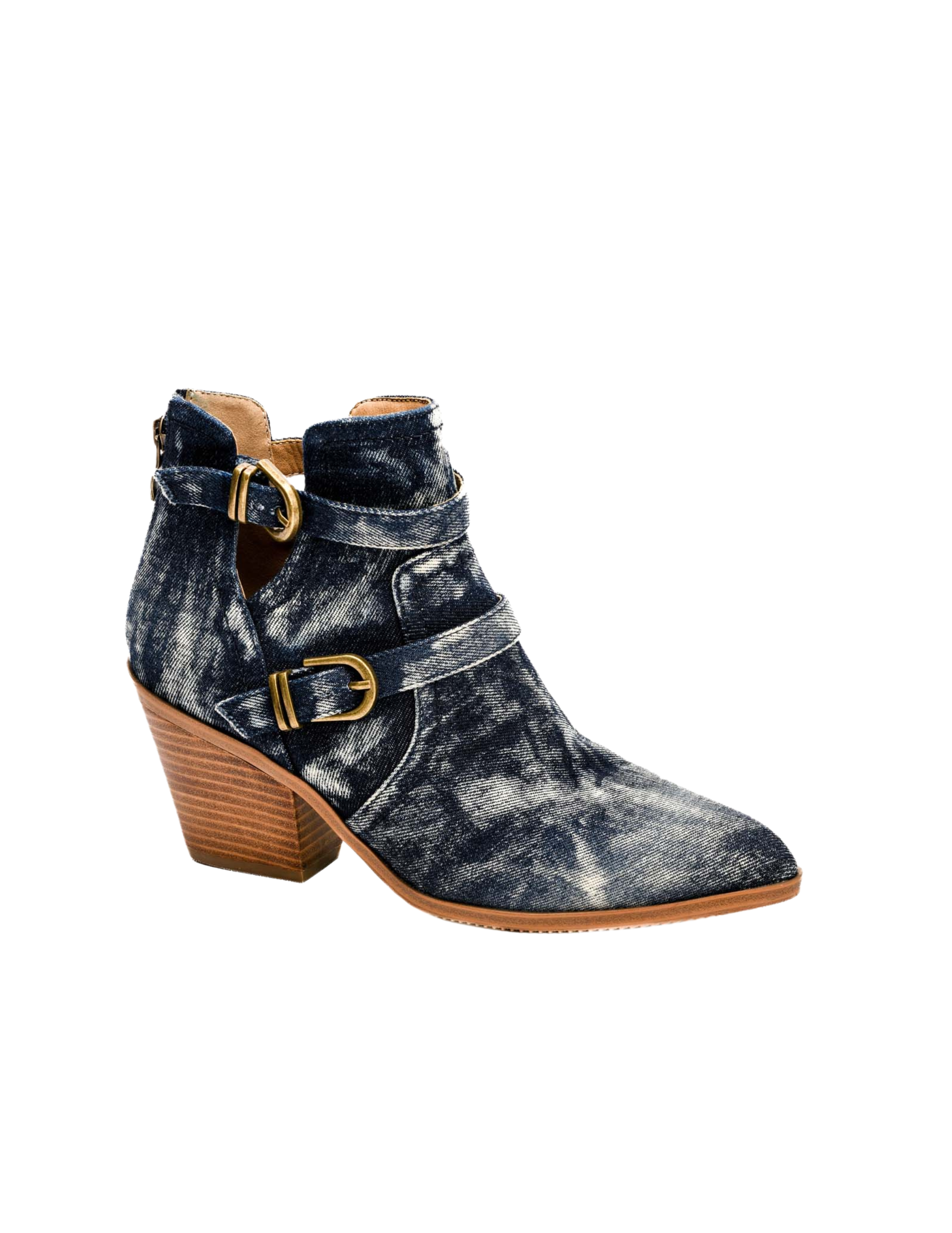 Girls Night Washed Denim Ankle Boot by Corkys