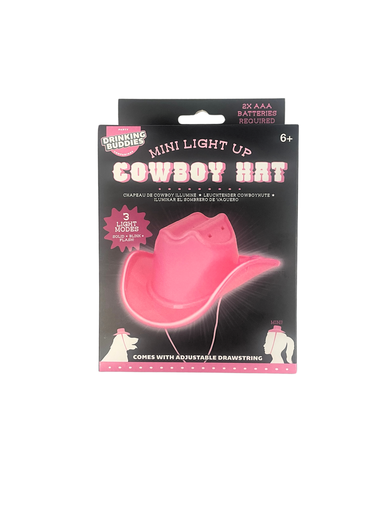 Mini Light Up Cowboy Hat