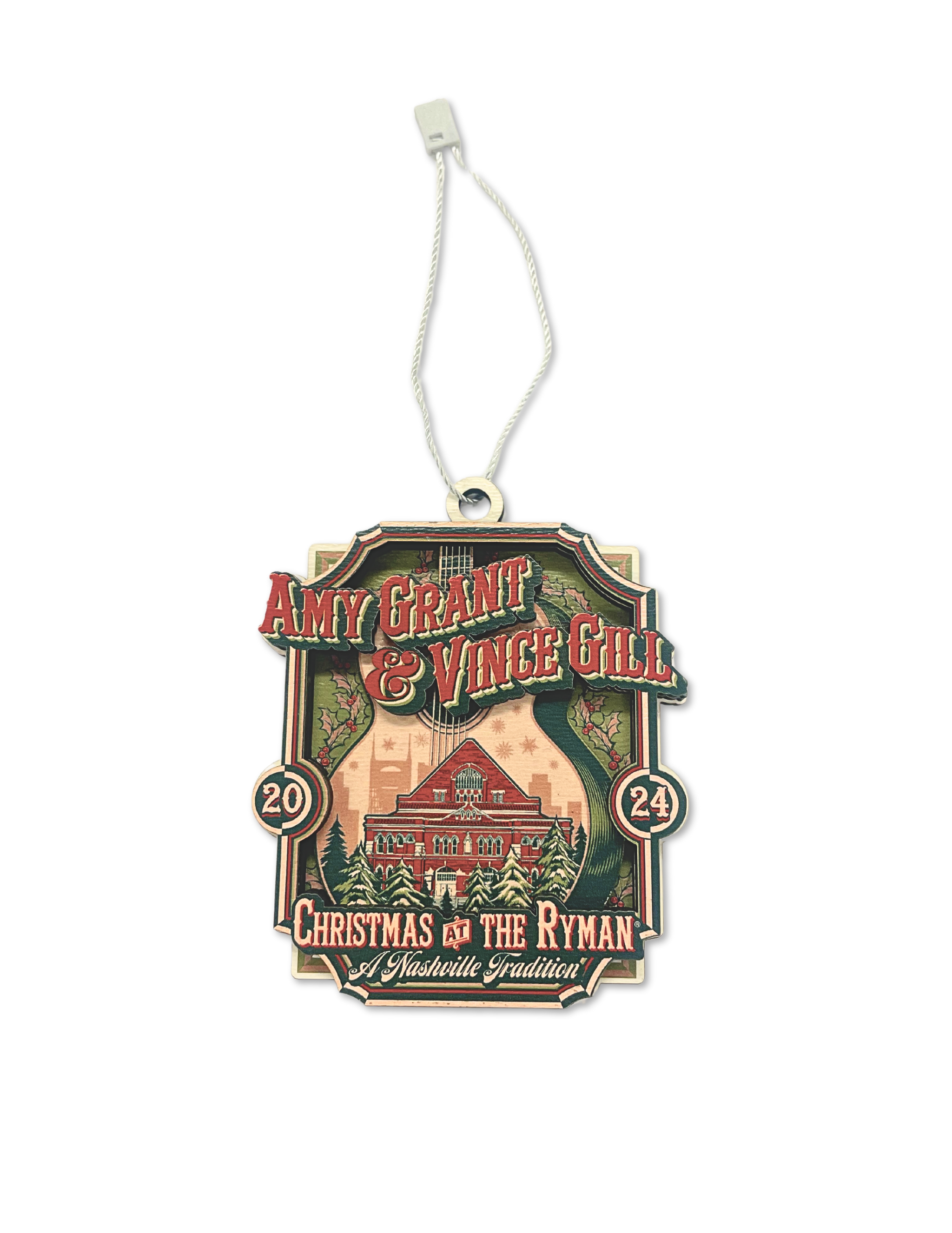 Amy & Vince Christmas at The Ryman 2024 Ornament