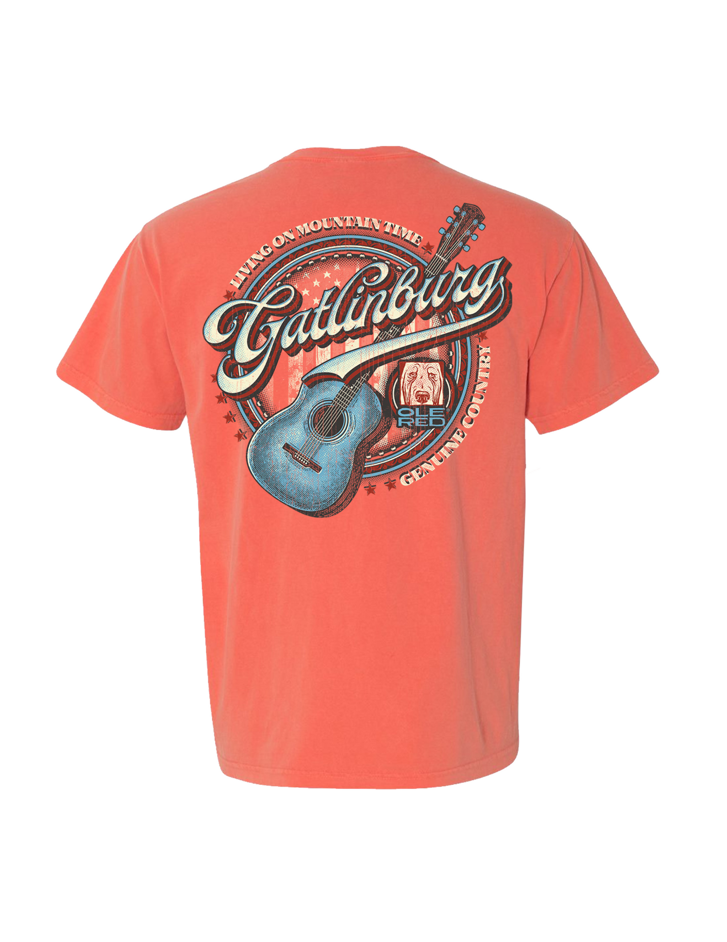 Ole Red Gatlinburg Circle Guitar T-Shirt