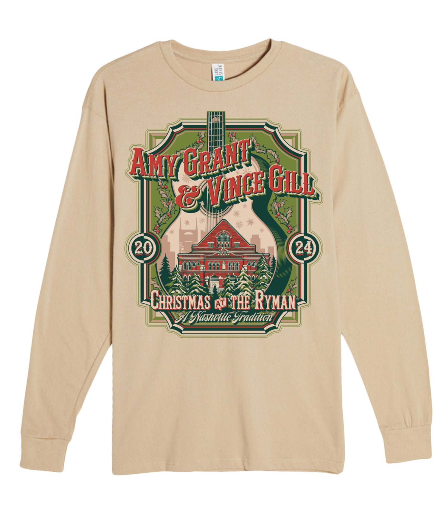 Amy & Vince Christmas at The Ryman 2024 Long Sleeve T-Shirt