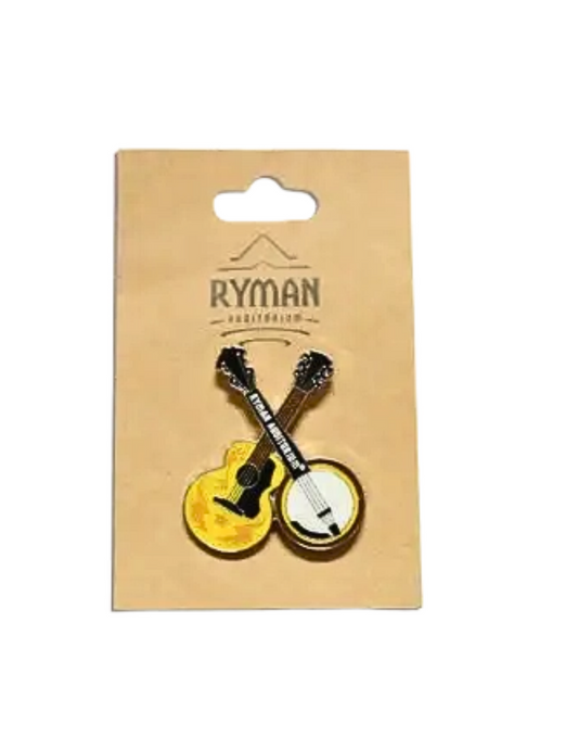 Ryman Crossed Instruments Pin - PINS