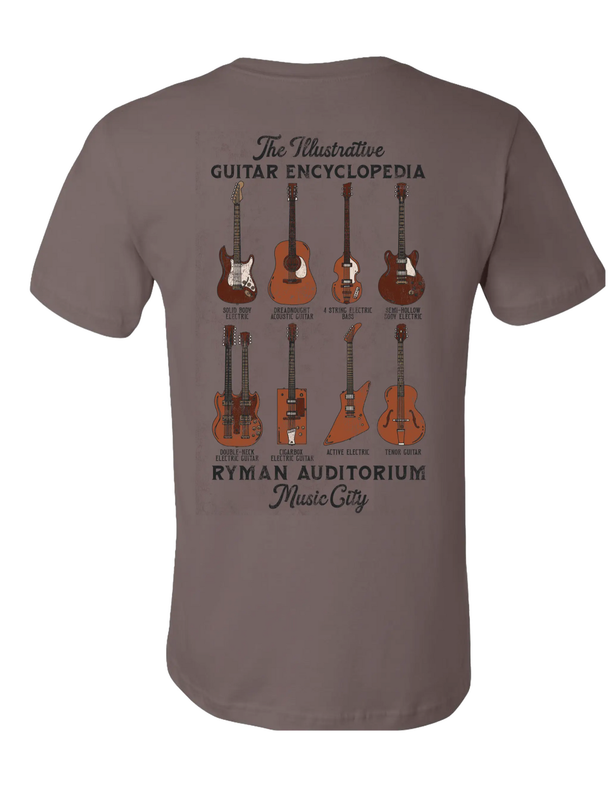 Ryman Guitar Encyclopedia T-Shirt - CREWS
